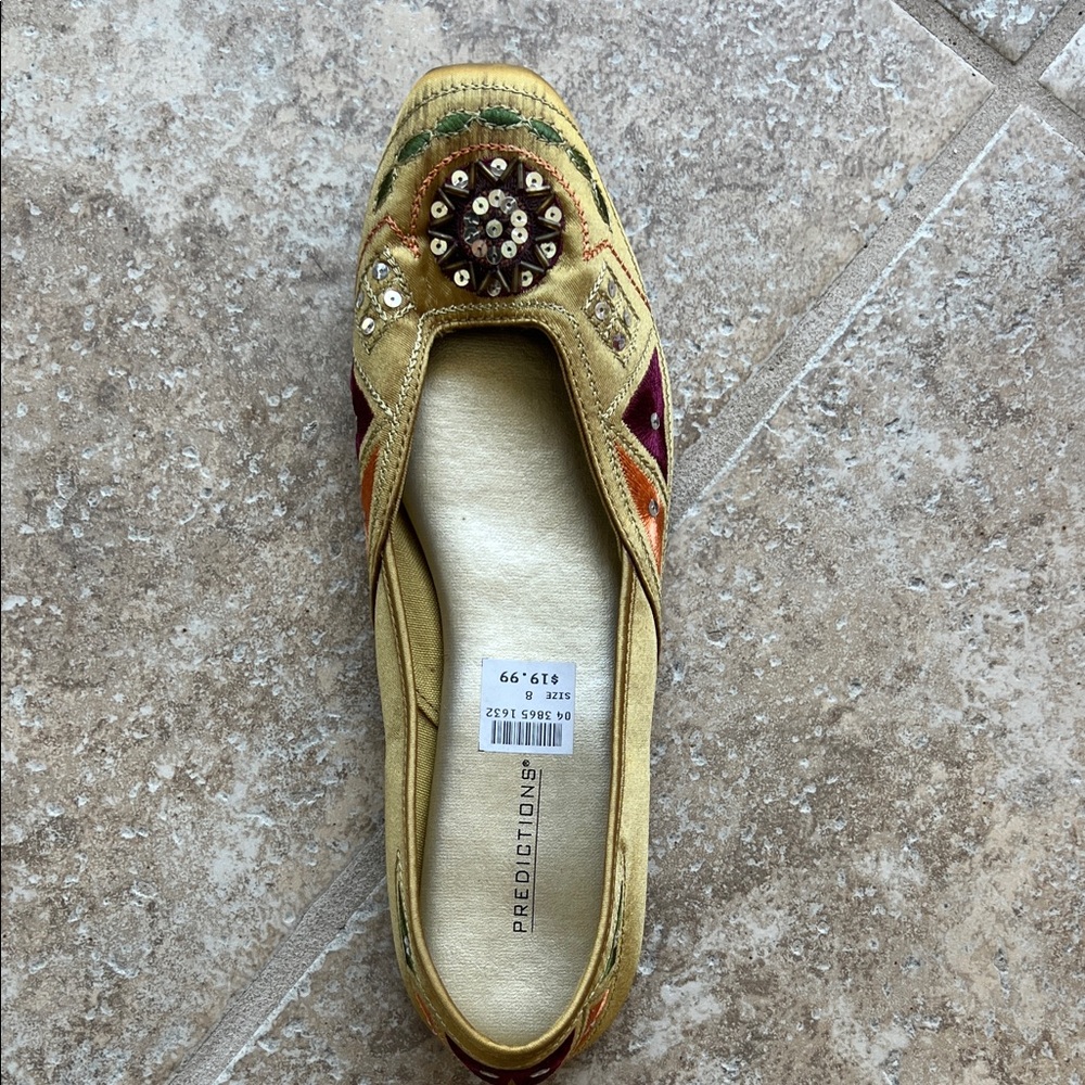 Predictions Women's Multicolor Embellished Flats